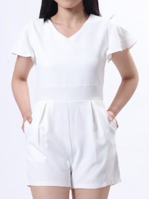 V Neck Playsuit