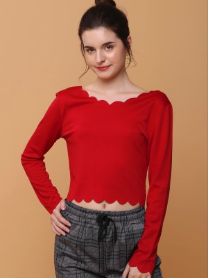 Crop Laser Cut Top