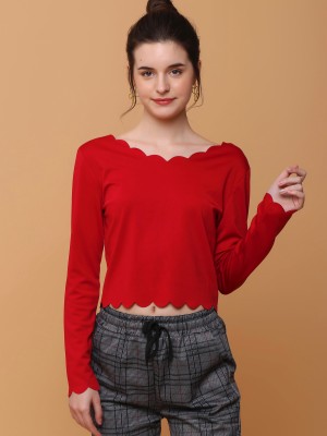 Crop Laser Cut Top