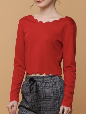 Crop Laser Cut Top