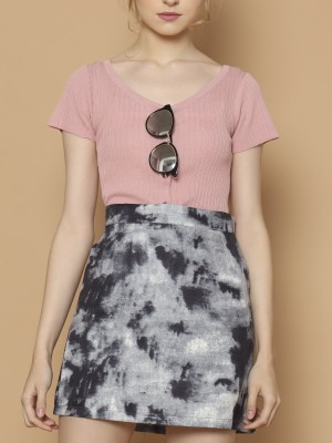 Low Neck Kntted Top