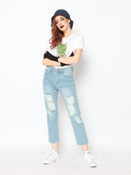TM PINEAPPLE SKULL TEE