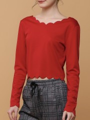 Crop Laser Cut Top