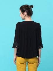 V-Neck Embroidered