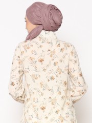 ANF Flower Bloom Print Shirt dress