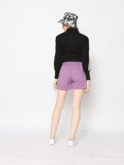 TM ZIPPED SEMI CROP OUTERWEAR