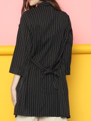 Lines Long Blazer
